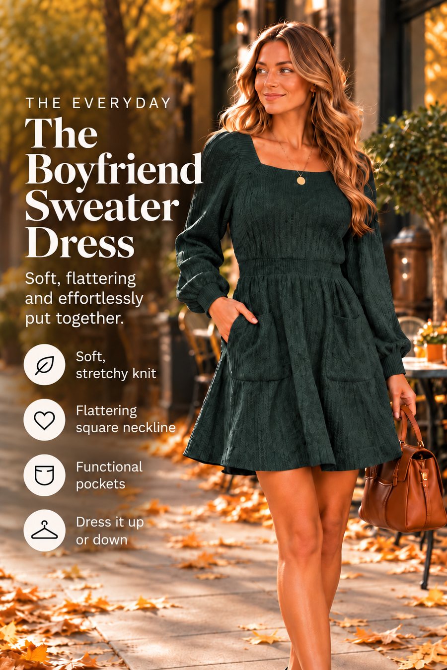 The Boyfriend Sweater Dress